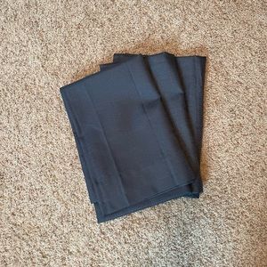 3 Blue Curtain Panels